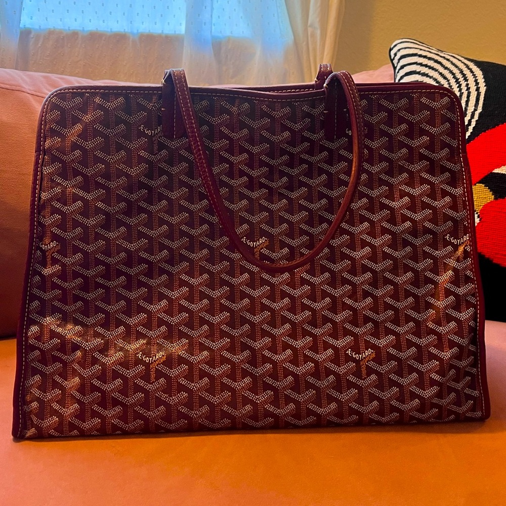 Goyard Hardy PM Purse Burgandy